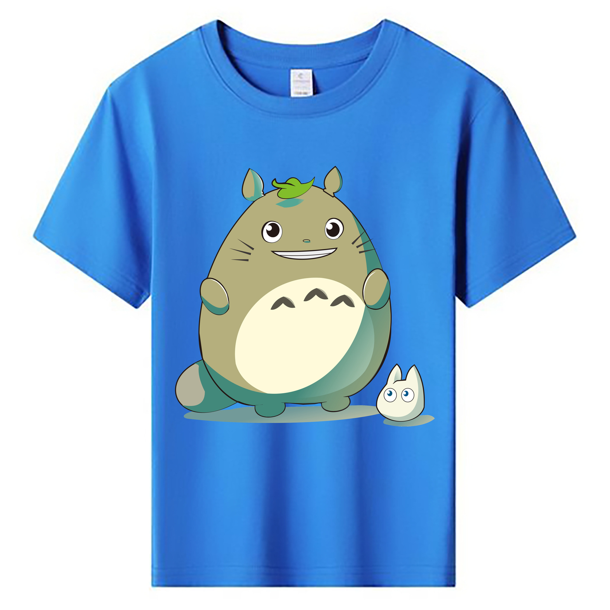 （画像用） となりのトトロ 草壁メイ 草壁サツキ My Neighbor Totoro Satsuki Kusakabe Mei Kusakabe 綿100％キッズTシャツ（フロントプリント）